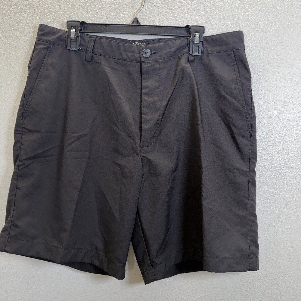 Izod Men's Charcoal Swim Trunks